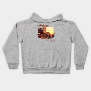 Arizona Sun Spirit Old Tombstone Kids Hoodie